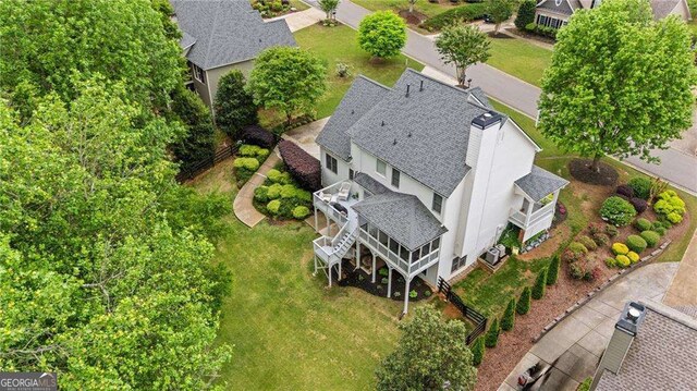 9310 Old Preserve Trl, Ball Ground, GA 30107 - birds eye view of property