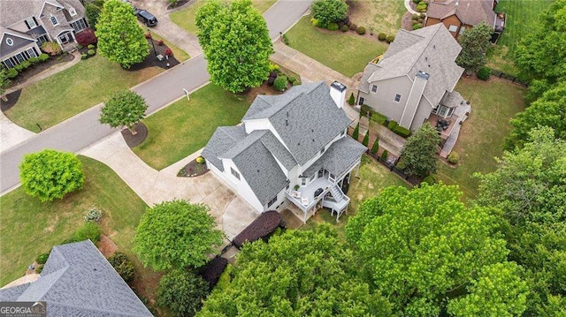 9310 Old Preserve Trl, Ball Ground, GA 30107 - aerial view featuring a residential view