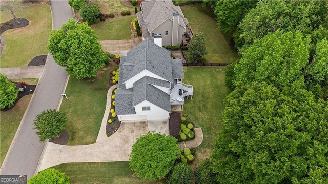 9310 Old Preserve Trl, Ball Ground, GA 30107 - view from above of property