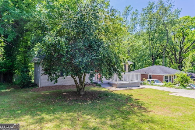 2041 W Flat Shoals Ter, Decatur, GA 30034 - exterior space with a deck