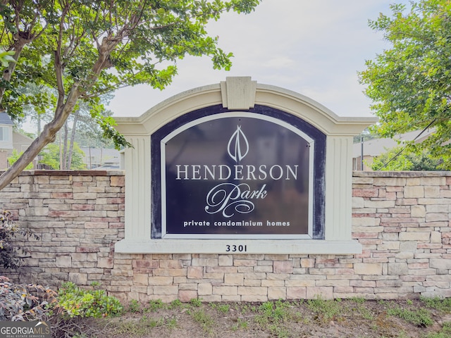 3301 Henderson Mill Rd Unit D3, Atlanta, GA 30341 - view of community sign