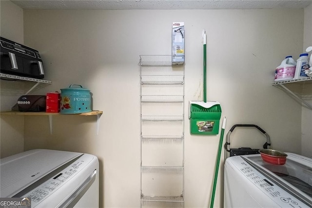 2889 Estuary Dr, Acworth, GA 30101 - laundry area featuring laundry area and washer and dryer