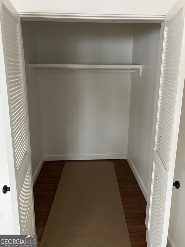 view of closet