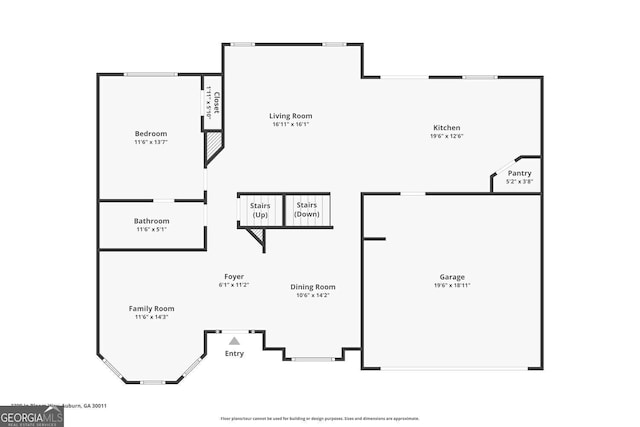 3399 In Bloom Way, Auburn, GA 30011 - floor plan / room layout