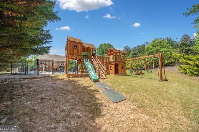 view of playground