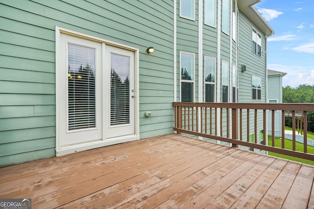 1606 Chancery Ln, Lithia Springs, GA 30122 - view of deck