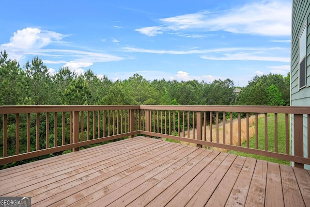 1606 Chancery Ln, Lithia Springs, GA 30122 - view of deck