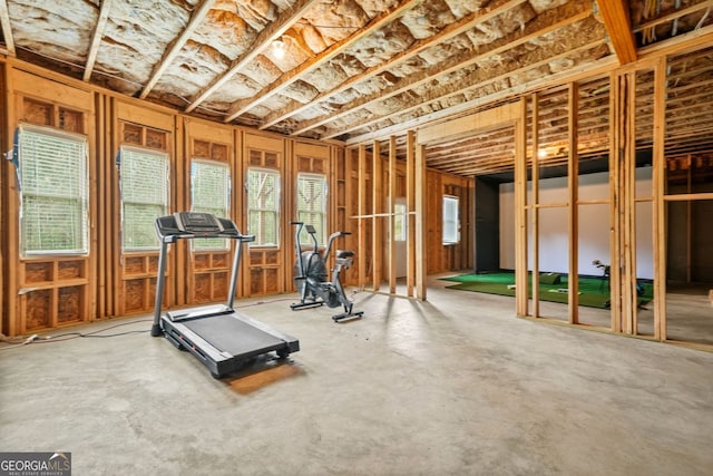 1606 Chancery Ln, Lithia Springs, GA 30122 - view of workout area