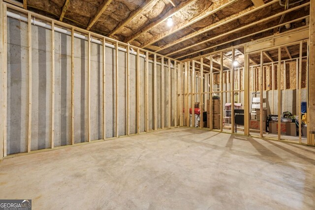1606 Chancery Ln, Lithia Springs, GA 30122 - view of unfinished basement