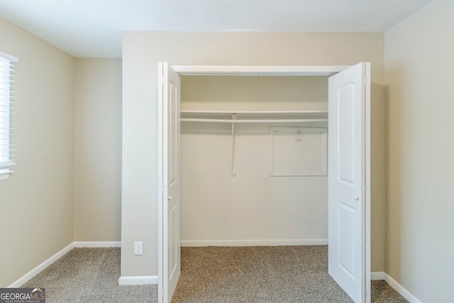 view of closet