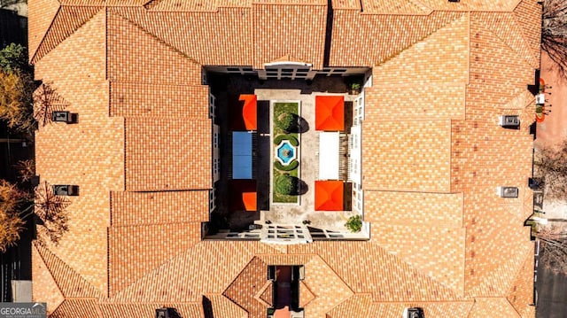 exterior details with brick siding