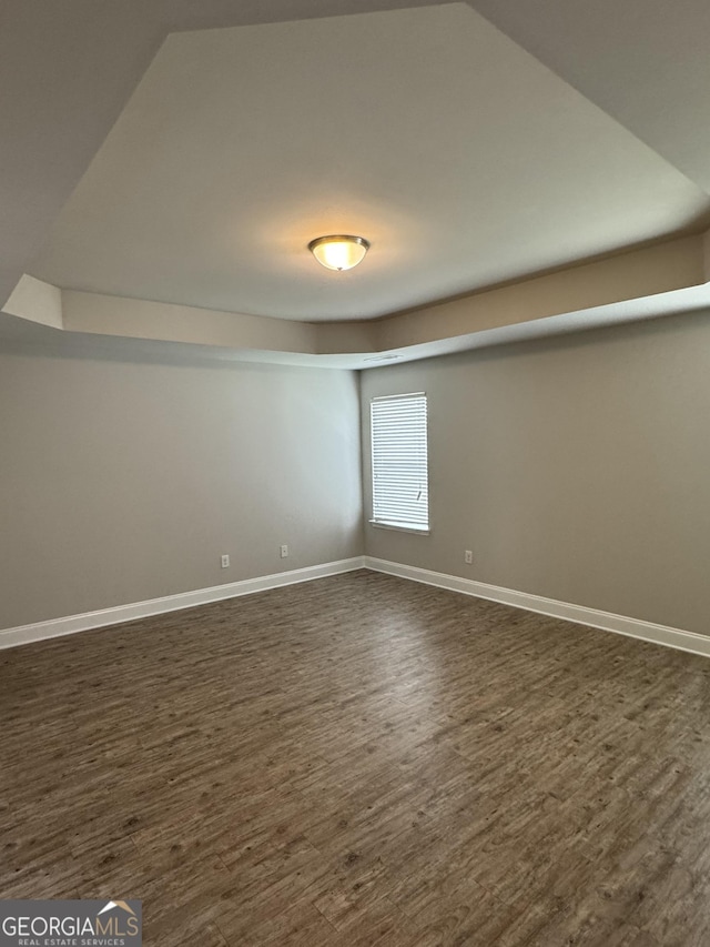 3592 Hancock Vw, Decatur, GA 30034 - spare room with dark wood-type flooring and baseboards