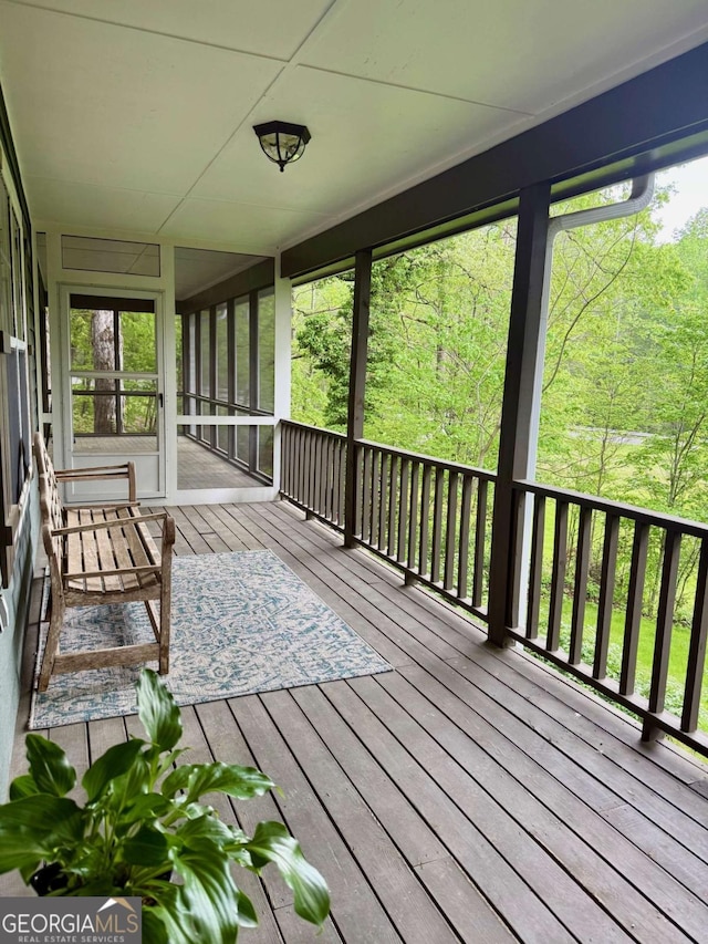 3517 Duncan Bridge Rd, Cleveland, GA 30528 - view of wooden terrace