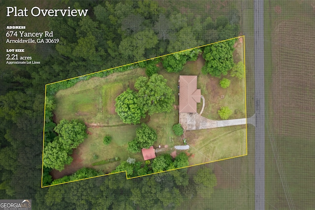 drone / aerial view