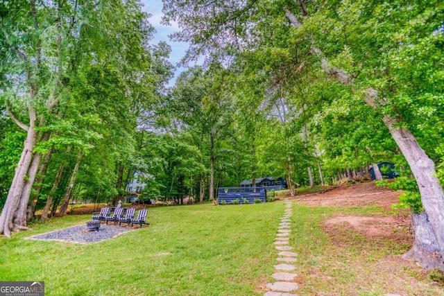 1860 Apalachee Woods Trl, Buckhead, GA 30625 - view of yard