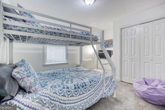 1860 Apalachee Woods Trl, Buckhead, GA 30625 - bedroom featuring a closet and carpet