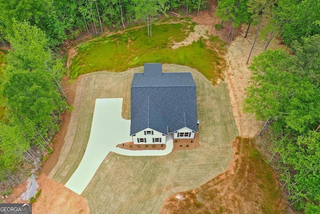 drone / aerial view