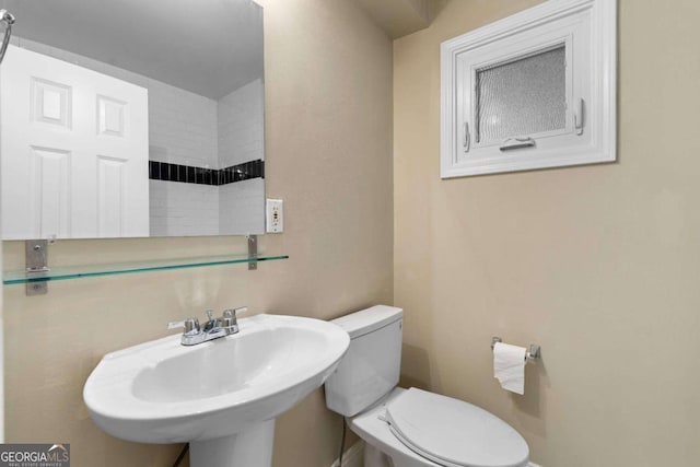 798 Saint Charles Ave NE Unit 7, Atlanta, GA 30306 - half bath with toilet and a sink