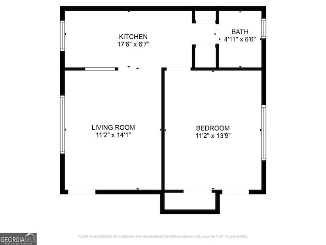 798 Saint Charles Ave NE Unit 7, Atlanta, GA 30306 - plan