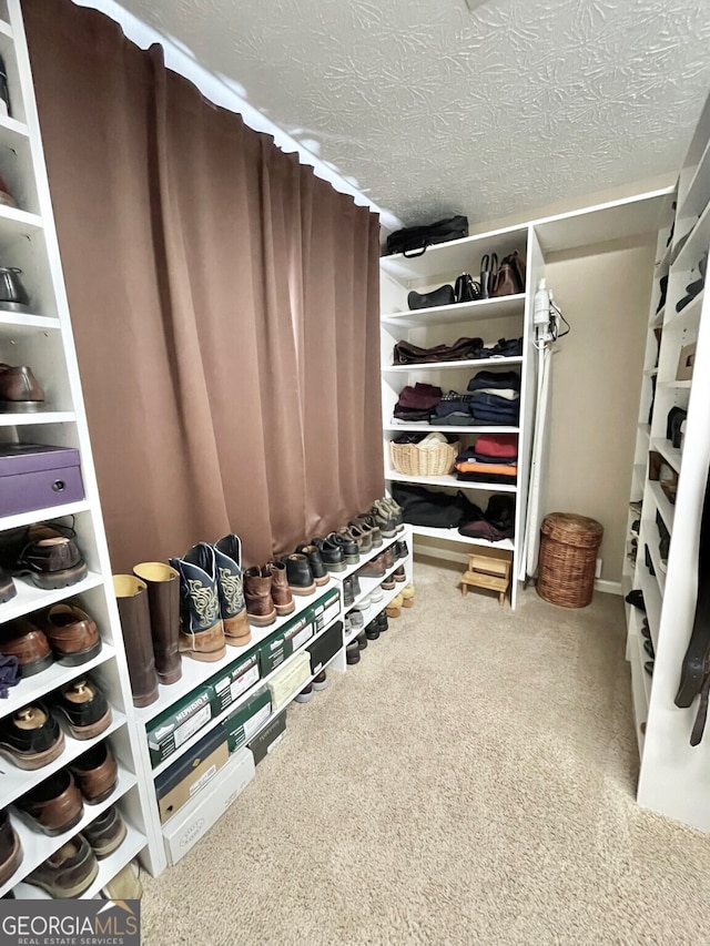 4614 Capers Xing W, Peachtree Corners, GA 30092 - walk in closet with carpet floors