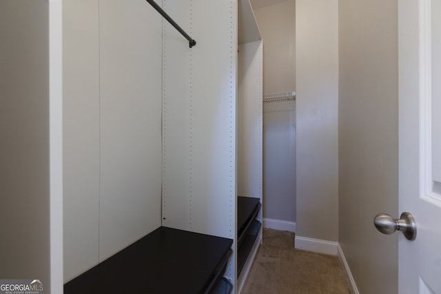 569 Mirrormont Dr SE, Smyrna, GA 30080 - walk in closet featuring carpet