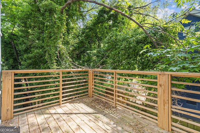 906 Mcdaniel St, Atlanta, GA 30310 - view of wooden deck