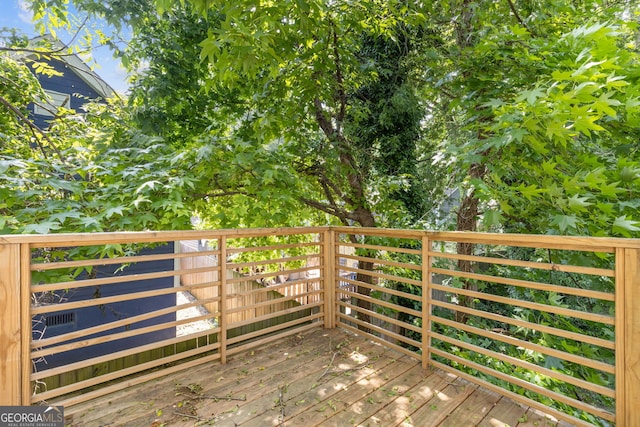 906 Mcdaniel St, Atlanta, GA 30310 - view of wooden terrace