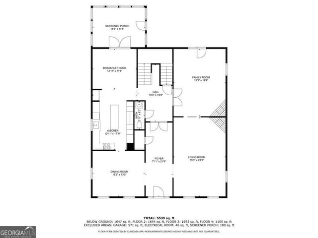 100 Barnard Pl, Atlanta, GA 30328 - view of layout
