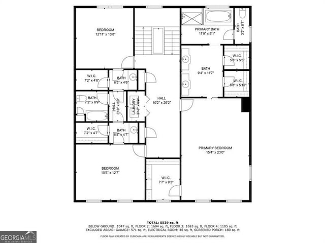 100 Barnard Pl, Atlanta, GA 30328 - view of layout