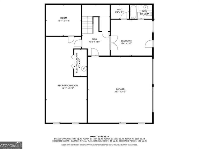 100 Barnard Pl, Atlanta, GA 30328 - view of layout