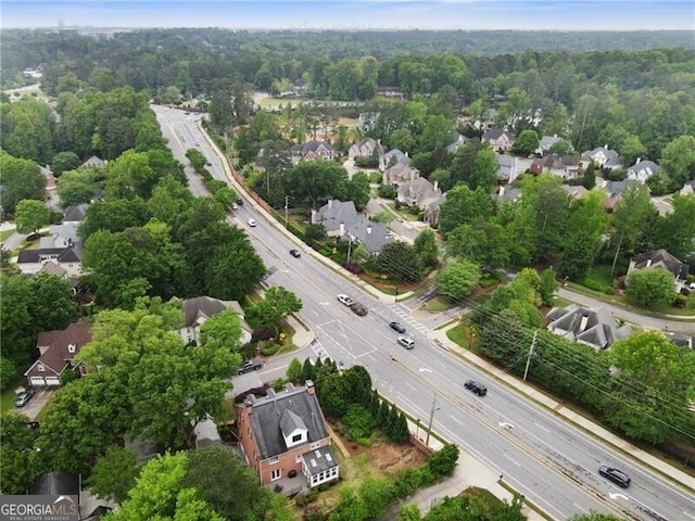 100 Barnard Pl, Atlanta, GA 30328 - aerial view with a residential view