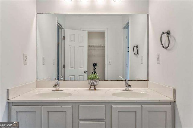 460 Broad St, Tallapoosa, GA 30176 - bathroom with double vanity