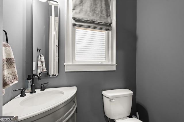 3668 Spring St, Chamblee, GA 30341 - bathroom with vanity and toilet