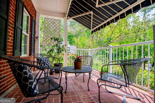 view of patio