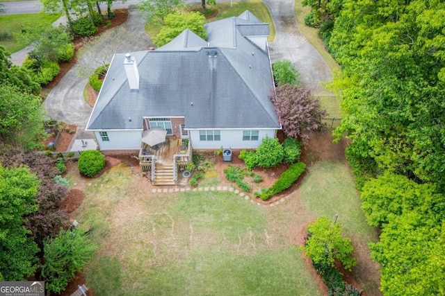 bird's eye view
