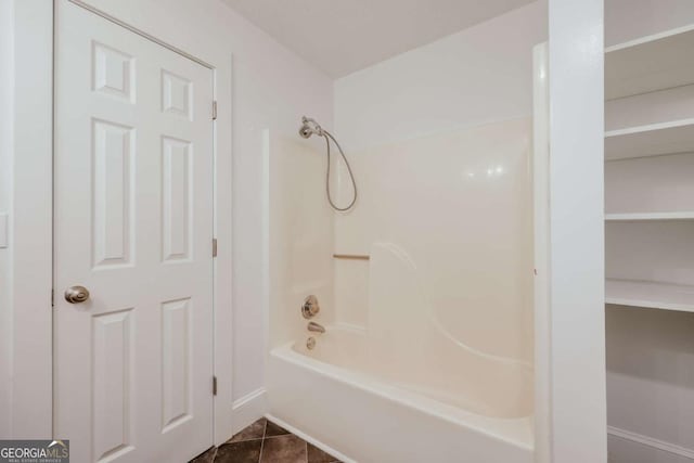 155 Hunters Pointe Dr, Athens, GA 30606 - full bath featuring tile patterned floors, shower / bathtub combination, and baseboards