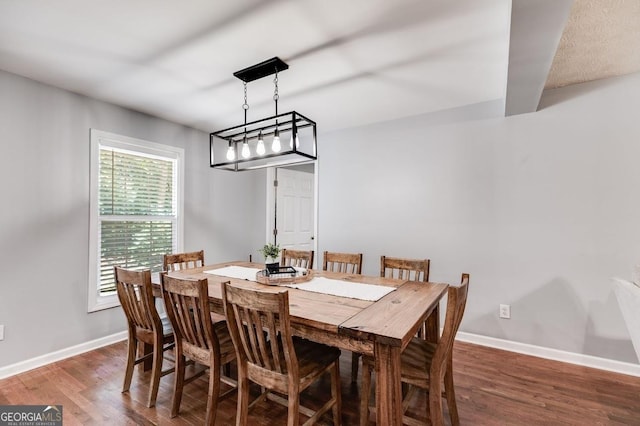 112 Hightower Rd, Hiram, GA 30141 - dining room with wood finished floors and baseboards