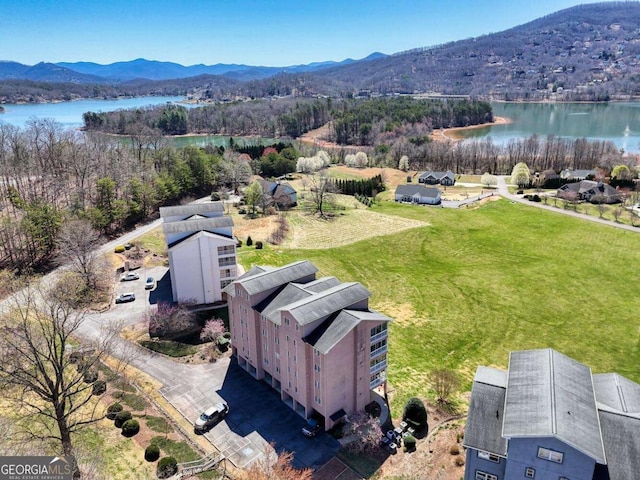 3131 Allison Ct Unit 3A, Young Harris, GA 30582 - birds eye view of property with a water and mountain view