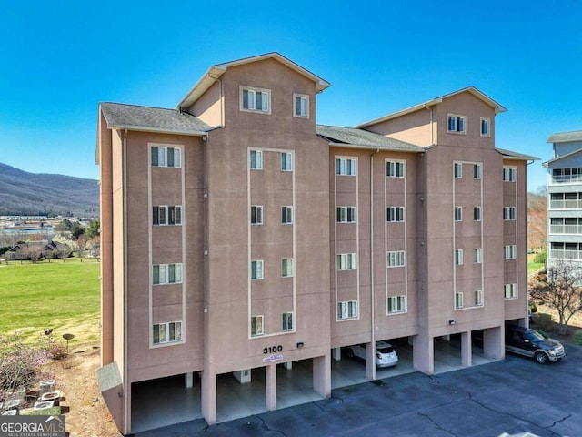 3131 Allison Ct Unit 3A, Young Harris, GA 30582 - view of property featuring a mountain view and covered parking