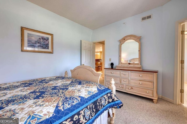 3131 Allison Ct Unit 3A, Young Harris, GA 30582 - bedroom with visible vents and light carpet