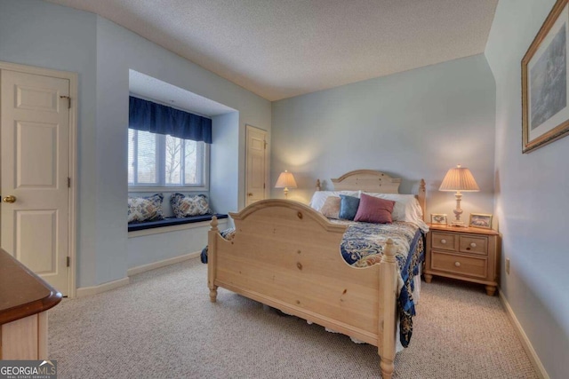 3131 Allison Ct Unit 3A, Young Harris, GA 30582 - bedroom with carpet, baseboards, and a textured ceiling