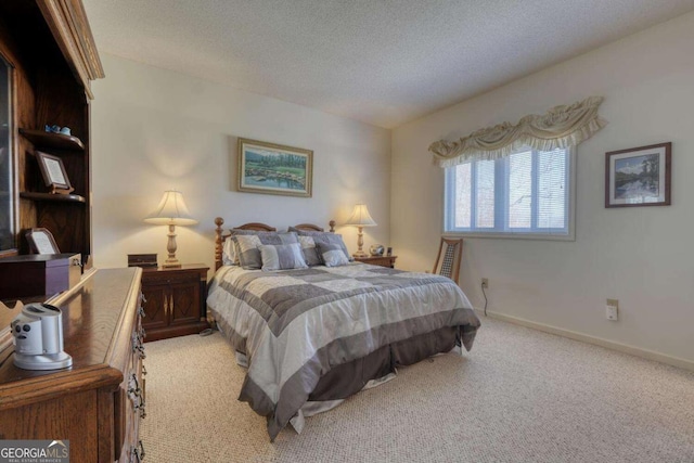 3131 Allison Ct Unit 3A, Young Harris, GA 30582 - bedroom with a textured ceiling, light carpet, and baseboards
