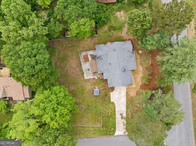 drone / aerial view