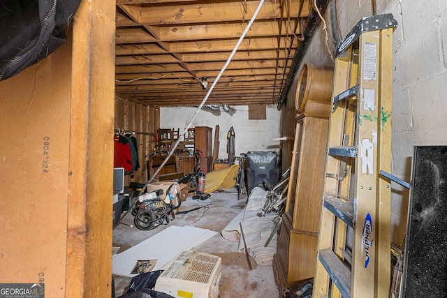 view of storage