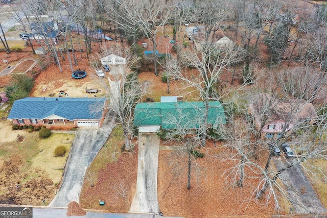 aerial view