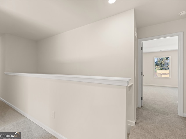8230 Coldstream Dr, Fairburn, GA 30213 - hallway featuring carpet flooring and recessed lighting
