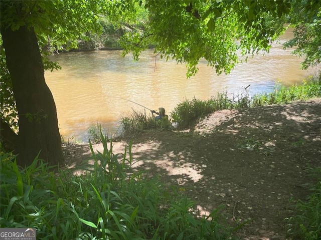view of water feature
