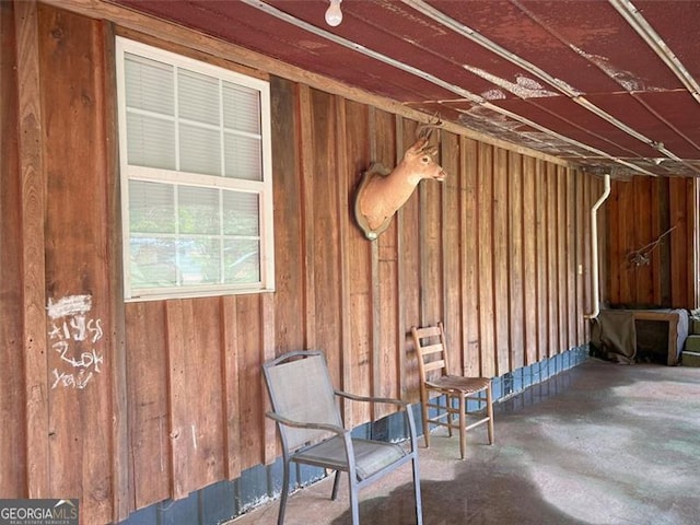 view of stable