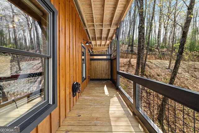 283 Blue Sky Overlook, Blue Ridge, GA 30513 - view of wooden deck