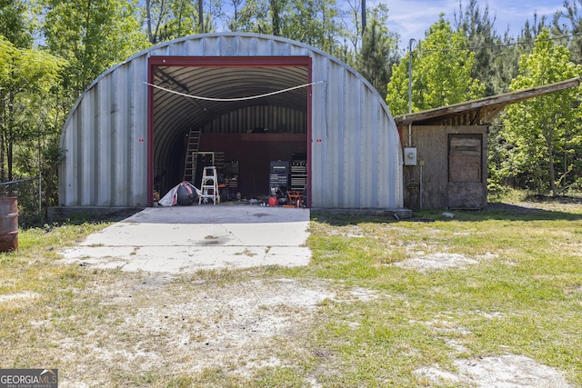 1173 N Ga Highway 21, Springfield, GA 31329 - view of pole building featuring driveway